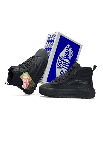 Черные зимние кроссовки мужские No Brand