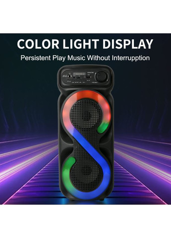 Портативная Bluetooth колонка SING-E ZQS4270M с мощным звуком и аккумулятором Черный No Brand (371995176)