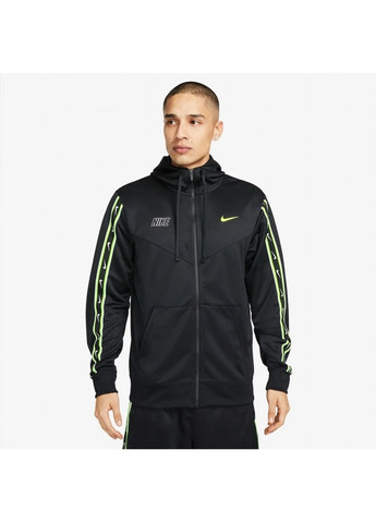 Женская толстовка Sportswear Repeat Full-Zip Hoodie Black Nike (364662589)