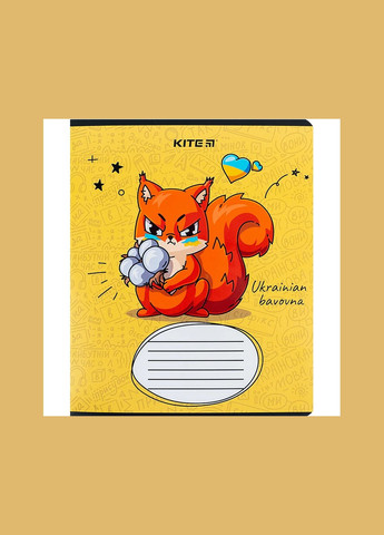 Зошит учнівський Хоробрі тварини K24-234-2 12 арк. shop (4063276212962) Kite (339108568)