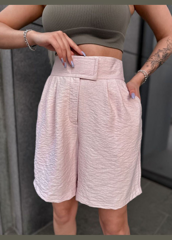 Женские шорты из льна с высокой посадкой. MonCher (336182136)