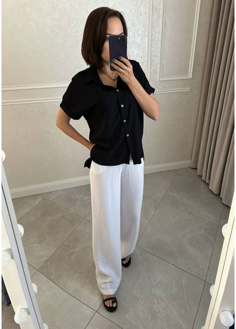 Легка сорочка з американського крепу вільного крою — заміри в описі GD/GL Модний простір (360476246)