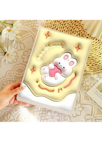 Фотоальбом для Instax Mini 12/11/90/99/7+/9/EVO/Link/Liplay на 200 фото Rabbit and heart Fujifilm (365721942)