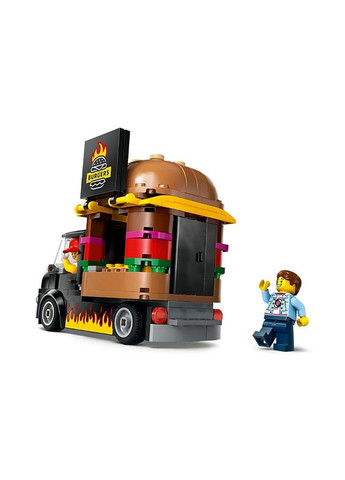 Конструктор - Грузовик с гамбургерами. цвет разноцветный ЦБ-00241962 Lego (282818289)