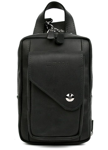 Сумка мужская через плечо сумочка слинг в дорогу планшет спортивный для документов барсетка для телефона Черный 34454 LIMARY (332164414)