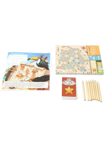 Настольная игра Тропинки Туканы (Trails of Tucana) (укр) ( ) Geekach GKCH068TT (371341681)