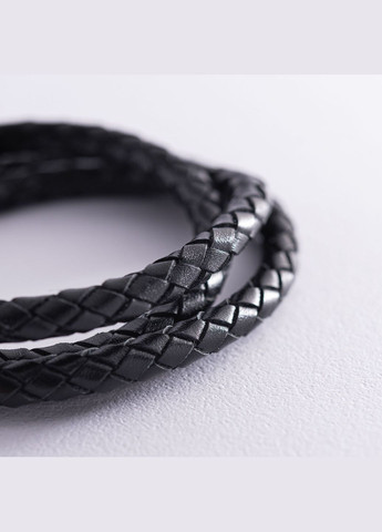 Кожаный шнурок с серебряной застежкой 18724 50 Oniks (264295577)