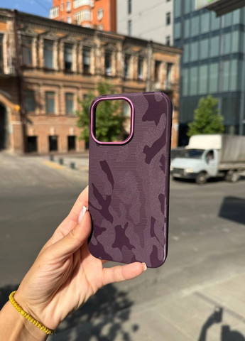 Чехол тканевый с MagSafe для iPhone 12/12 Pro Purple / чехол айфон 12/12 про фиолетовый магсейф No Brand (351377807)