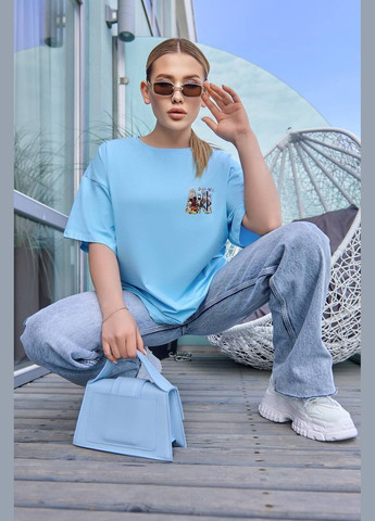 Футболка oversize Elanzh - (322258237)