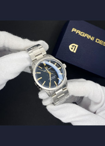 PD-1734 Silver-Black кварцевый классический Pagani Design (342323247)