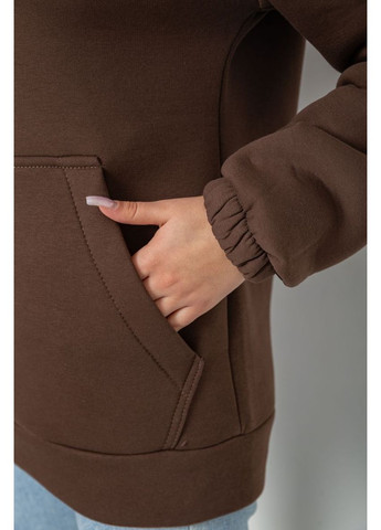 Худи женские трехнитка на флисе размер L-XL хаки Ager (361353903)