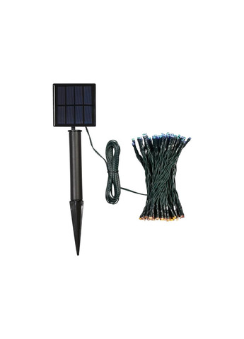 Уличная гирлянда 100 LED на солнечной батарее 10 м с таймером и датчиком сумерек. Livarno home (362495598)