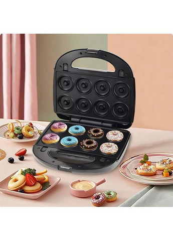 Мультимейкер 4 в 1 електрична бутербродниця сендвічниця ліщина вафельниця бельгійські вафлі пончики (KS415) Sokany (372083768)