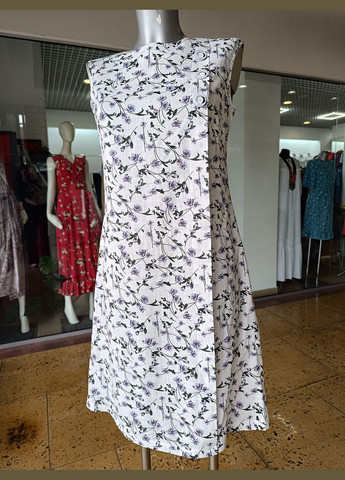 Белое вечернее летний льняной сарафан 2 Льва