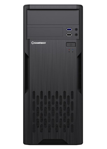 Корпус ET-210-NP-U3 Black, без БП, Midi Tower, ATX/Micro ATX/Mini ITX, USB 3.0, 370x175x410 мм GameMax (323120471)