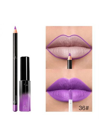 Набор помада жидкая матовая + карандаш тон 36 ( ) Pudaier (330133712)