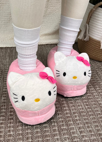 Тапочки кигуруми Хэллоу Китти нескользящая подошва My Kigu (368156609)
