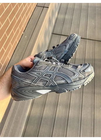 Серые демисезонные кроссовки мужские asics gel-kahana tr v4 grey асикс гель кахано 8 серые No Brand