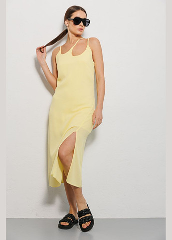 Жовтий сукня у білизняному стилі Arjen