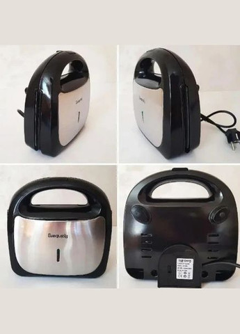 Електрогриль 4в1 мультимейкер RB-5408 бутерброди, горіхи, бельгійські вафлі, гриль 2200 Вт Rainberg (302588300)