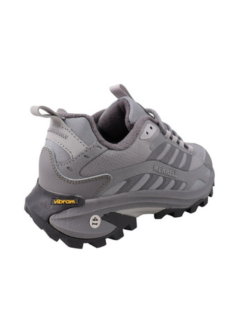 Серые кроссовки мужские серые текстиль Merrell 48-25DK
