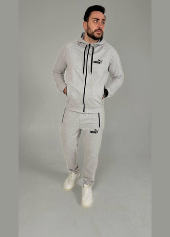 Легкий спортивний костюм двунитка з лого Puma Vakko (294560338)