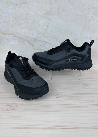 Серые демисезонные кроссовки из текстиля для мужчин No Brand