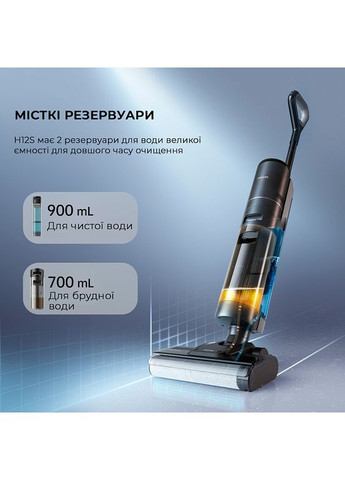 Бездротовий пилосос Wet & Dry Vacuum Cleaner H12S HHR30B Dreame (372465782)