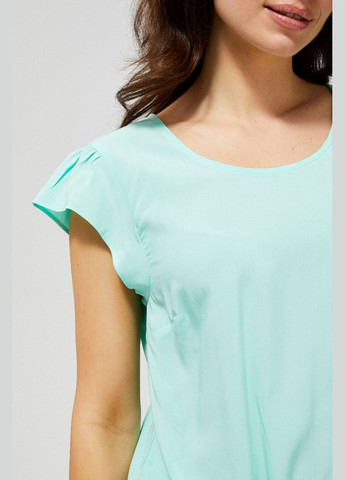 Мятная блуза Moodo