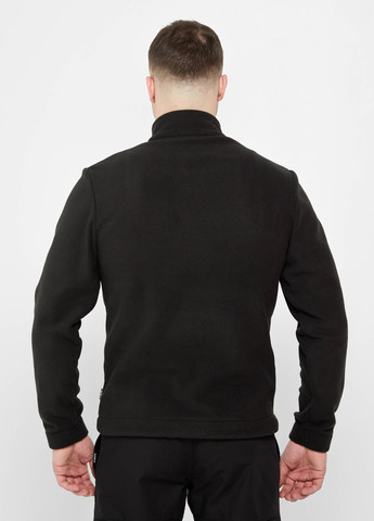 Флисовая кофта мужская черно-зеленый UKM (367055503)