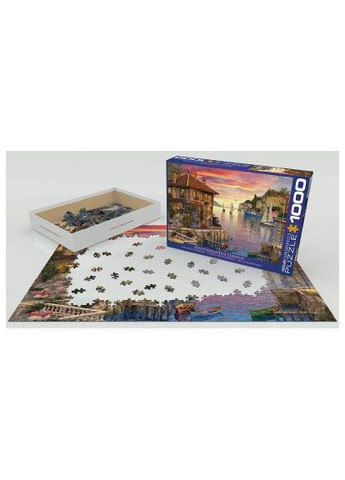 Пазл Середземноморська гавань Домінік Девісон (6000-0962) Eurographics Средиземноморская гавань. Доминик Дэвисон, 1000 эл (366154992)