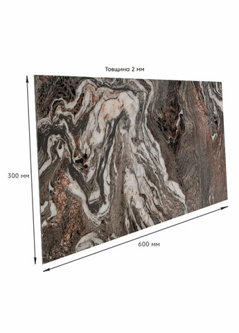 Самоклеюча стінова PET плитка 600*300*2mm (D) SW-00002313 Sticker Wall (314500516)