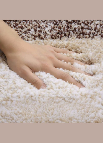 Коврик для ванной и душа коврик для ног в ванную комнату, микрофибра, антискользящий 51х76 см, градиент коричневый No Brand (337342286)