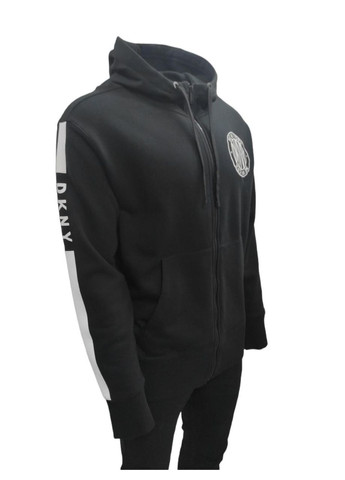 Мужские худые на флисовой подкладке, на молнии, с логотипом,, размер XL DKNY slim fit (370442412)