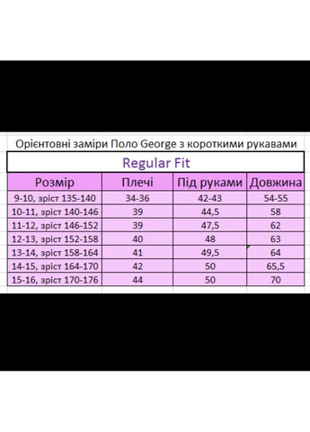 Футболки-поло з коротким рукавом для хлопчика (упаковка 2 шт.) George Regular Fit (361269623)