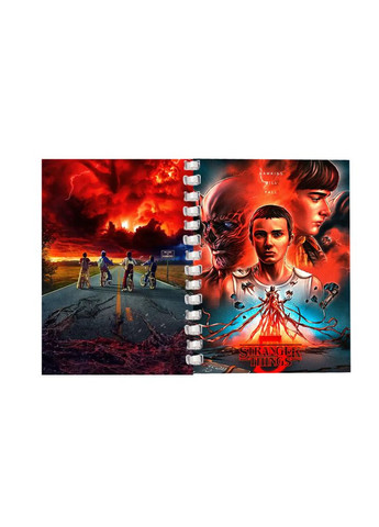 Блокнот Скетчбук Очень странные дела Stranger Things (sk0255) No Brand (369608627)