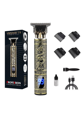 Триммер для стрижки волос окантование бороды аккумулятор 800мАгод USB Vintage T902 AC Prof (316092944)