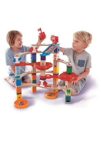 Конструктор лабиринт Quadrilla Спирали 129 элементов (E6024) Hape лабіринт Quadrilla Спіралі 129 елементів (368471455)