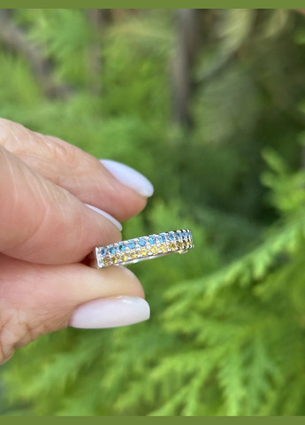 Кільце срібне з цирконієм Доріжка А168к, розмір No Brand (351900364)