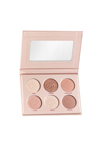 Палетка теней для век 6 оттенков Match Eyeshadow Palette Коричневые (BG908(001)) Bogenia (314829085)