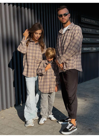 Чоловіча сорочка в клітинку No Brand (360891938)