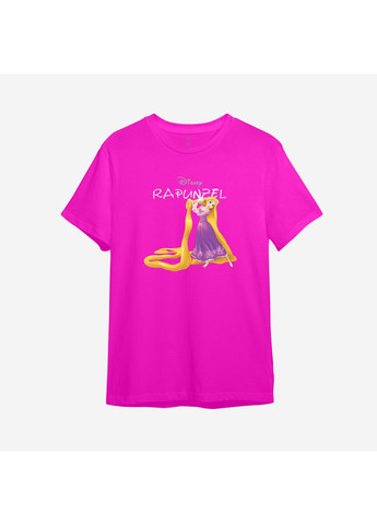 Рожева демісезонна дитяча футболка з принтом "rapunzel / рапунцель: заплутана історія" (10487698524) ТiШОТКА