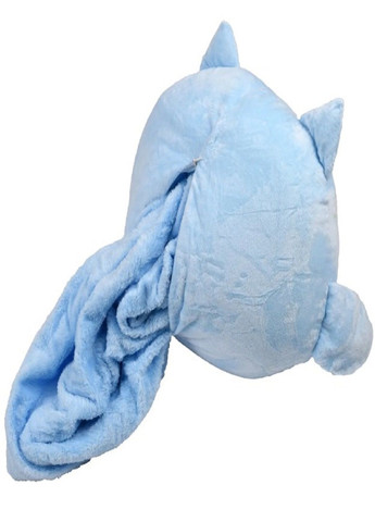 М'яка іграшка подушка з пледом Сова Мрія блакитна VTech (303700101)