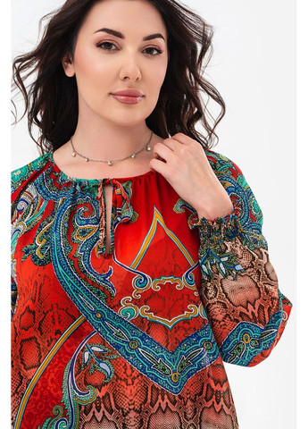 Комбінована блуза wind червоний Garne