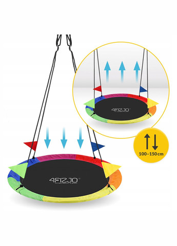 Качеля-гнездо круглая L 100 см Mix () 4FIZJO P-5907739316646 (342758091)
