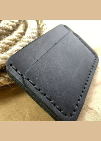 Картхолдер кожаный с тиснением UA, стильный органайзер чехол из кожи для 4 банковских карт No Brand (333705558)