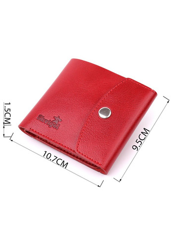 Женское небольшое кожаное портмоне 16618 Красный Shvigel (331906390)