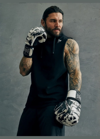 Боксерские перчатки для бокса боксерская перчатка 2 шт. рукавицы для единоборств кикбоксинга 10 унций Zelart (329195007)