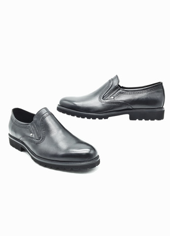 Черные чоловічі туфлі чорні шкіряні bv-19-2 28,5 см (р) Boss Victori
