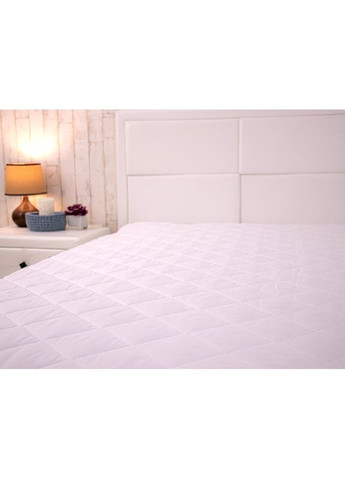 Наматрасник защитный на резинках Grey/white микрофибра (27066) Руно (348137621)